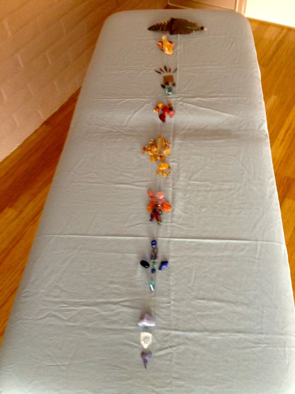 Crystal layout for anastasia photograph