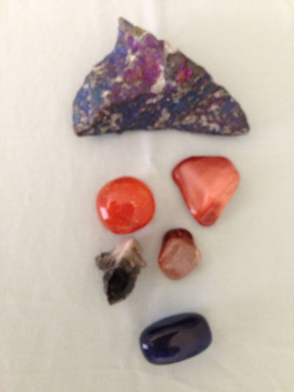 Crystal layouts for distance healings photograph